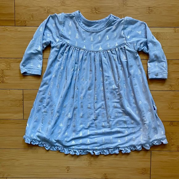 Kickee Pants Other - Kickee Pants Long-Sleeve Swing Dress - 6-12m